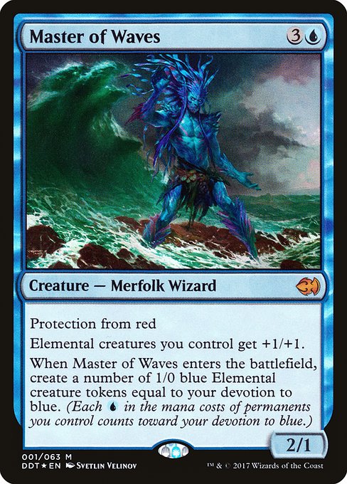 Master of Waves (Duel Decks: Merfolk vs. Goblins #1)