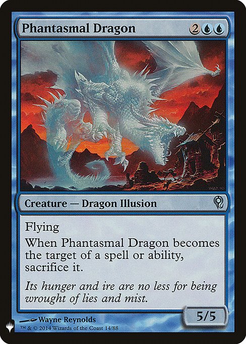 Phantasmal Dragon (Mystery Booster #454)