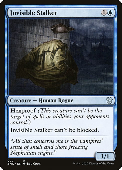 Invisible Stalker (Zendikar Rising Commander #27)