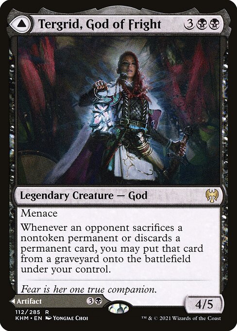 Tergrid, God of Fright // Tergrid's Lantern card image