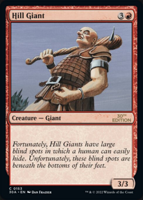 Hill Giant (30th Anniversary Edition #153)