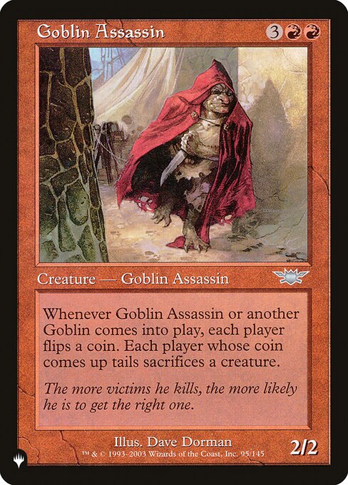 Goblin Assassin (The List #425)