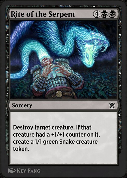 Rite of the Serpent (Khans of Tarkir #86y)