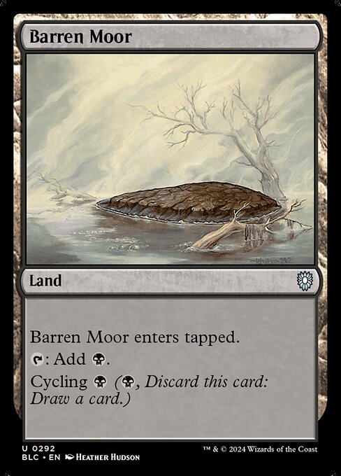 Barren Moor (Bloomburrow Commander #292)