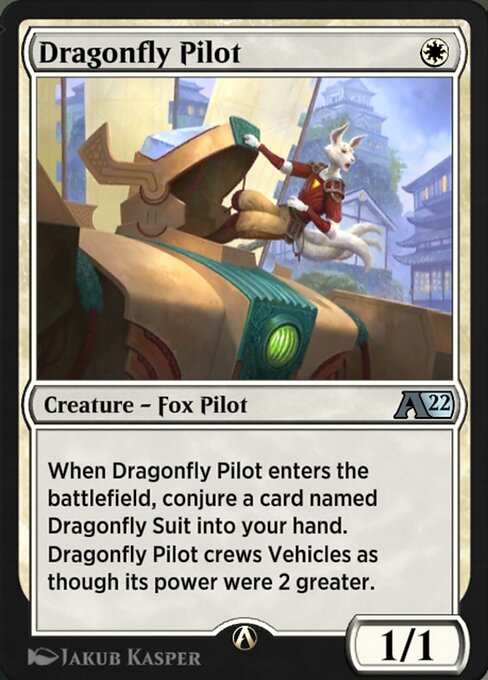 Dragonfly Pilot (Alchemy: Kamigawa #1)