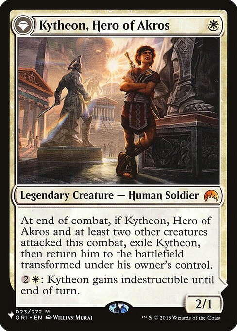 Kytheon, Hero of Akros // Gideon, Battle-Forged (plst) ORI-23