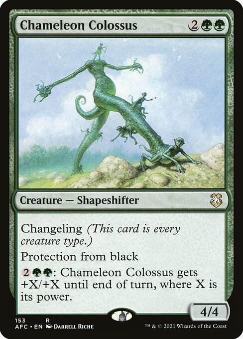 Chameleon Colossus (Forgotten Realms Commander #153)