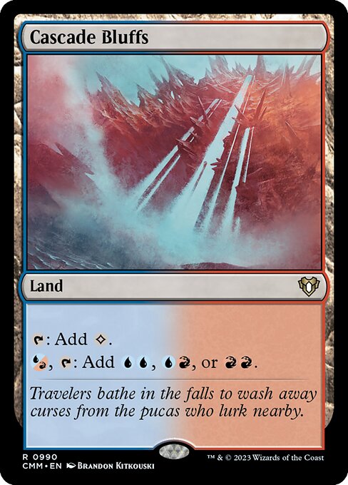 Cascade Bluffs (Commander Masters #990)