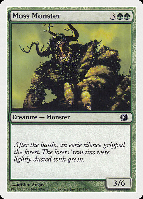 Monstre de mousse|Moss Monster