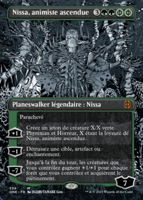 Nissa, Ascended Animist (Phyrexia: All Will Be One #339)