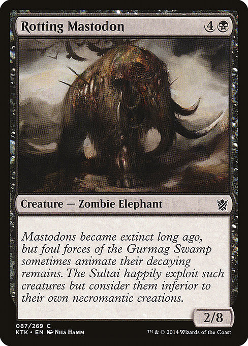 Mastodonte pourrissant|Rotting Mastodon