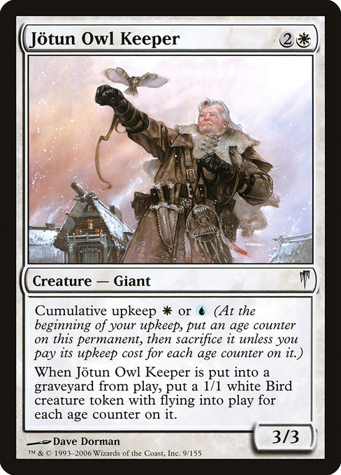 Jötun Owl Keeper (Coldsnap #9)