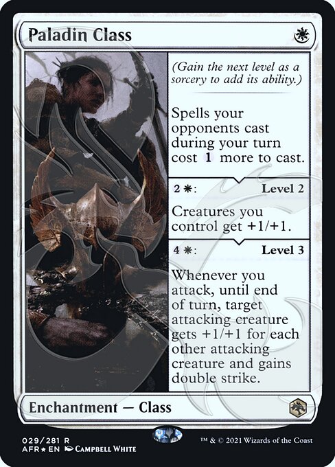 Paladin Class (Adventures in the Forgotten Realms Promos #29a)