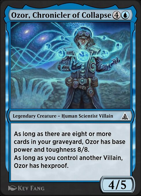 Doc Ock, Sinister Scientist magic the gathering card art