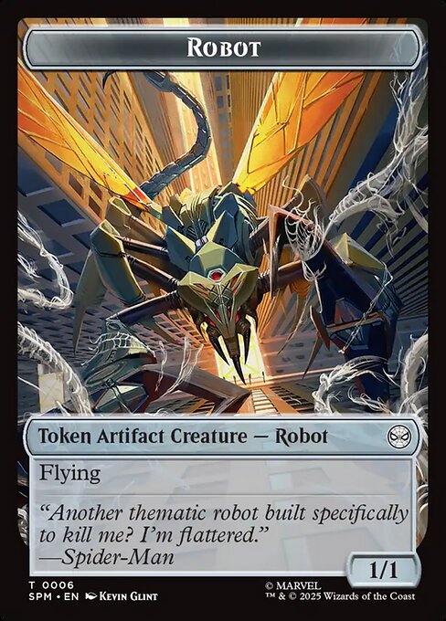 Robot magic the gathering card art