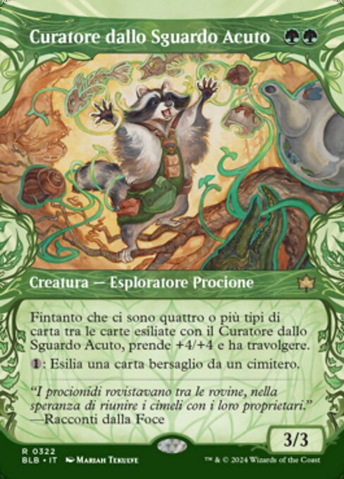 Keen-Eyed Curator (Bloomburrow #322)