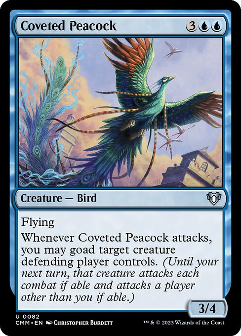 Coveted Peacock (Commander Masters #82)