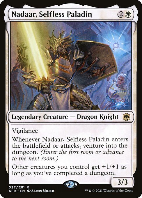 Nadaar, Selfless Paladin (Adventures in the Forgotten Realms Promos #27p)