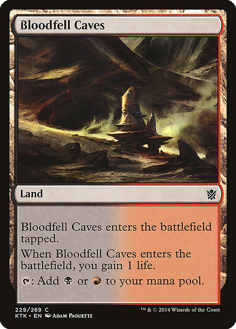 Bloodfell Caves (Khans of Tarkir #229)