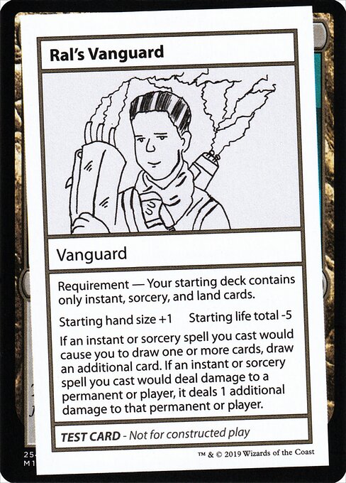 Ral's Vanguard (Mystery Booster Playtest Cards 2021 #1)