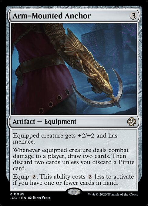 Arm-Mounted Anchor (The Lost Caverns of Ixalan Commander #99)