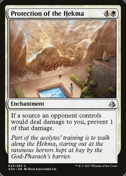 Protection of the Hekma (Amonkhet #23)