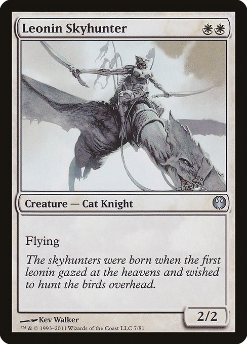 Leonin Skyhunter (Duel Decks: Knights vs. Dragons #7)