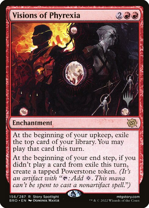 Visions of Phyrexia (The Brothers' War Promos #156p)