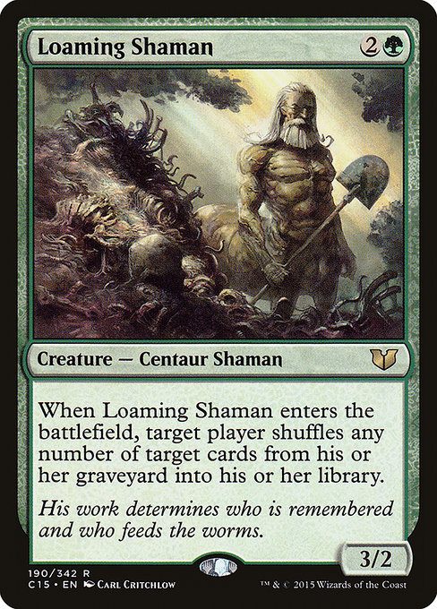 Shamane au terreau|Loaming Shaman