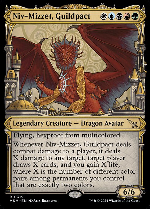 Niv-Mizzet, Guildpact (Murders at Karlov Manor #319)