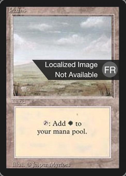 Plains (Foreign Black Border #294)