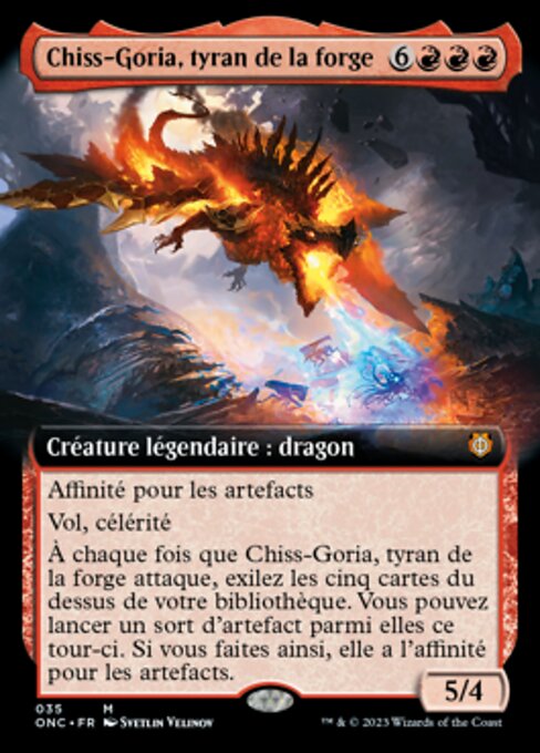 Chiss-Goria, Forge Tyrant (Phyrexia: All Will Be One Commander #35)