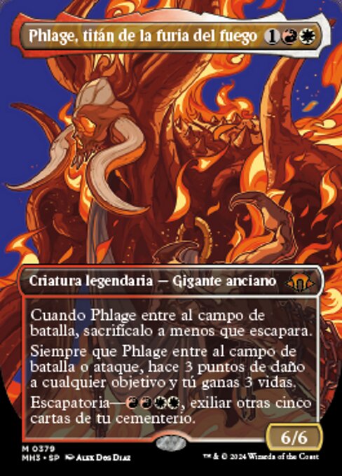 Phlage, Titan of Fire's Fury (Modern Horizons 3 #379)