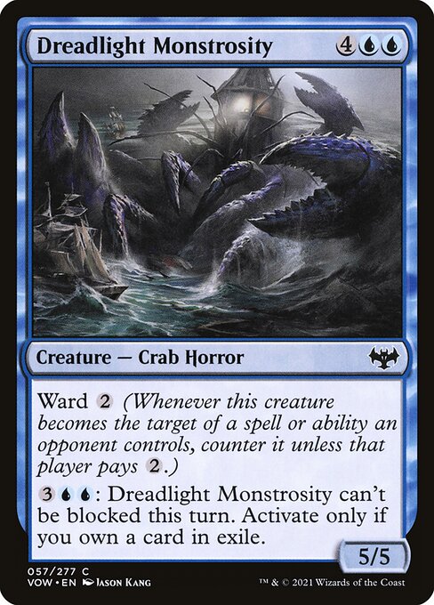 Dreadlight Monstrosity (Innistrad: Crimson Vow #57)