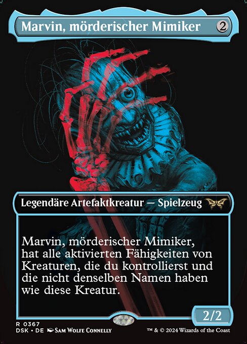 Marvin, Murderous Mimic (Duskmourn: House of Horror #367)