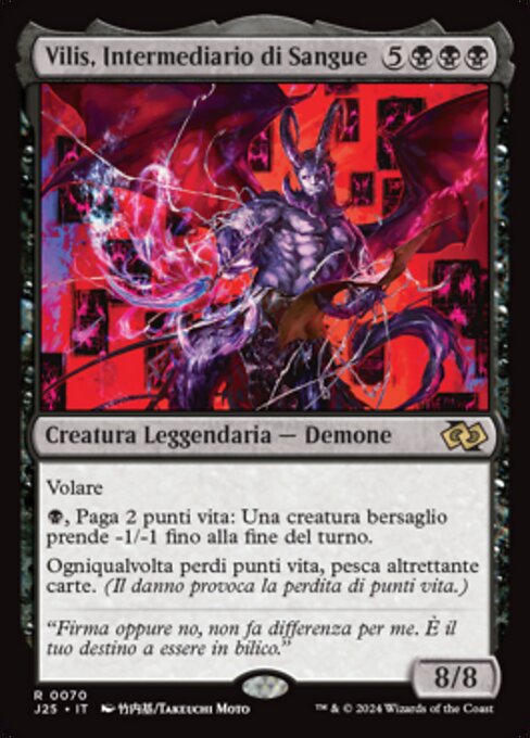 Vilis, Broker of Blood