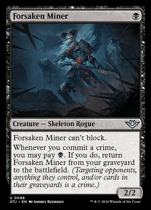 Forsaken Miner (otj) 88