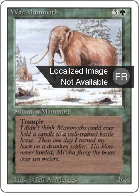 War Mammoth (Revised Edition #228)