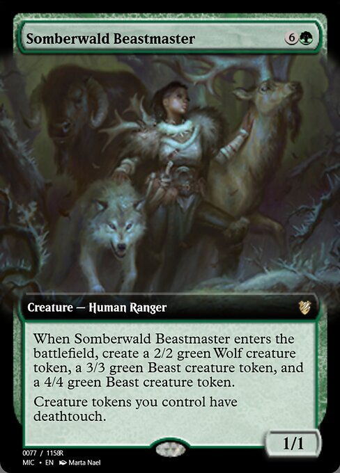 Somberwald Beastmaster (Magic Online Promos #94034)