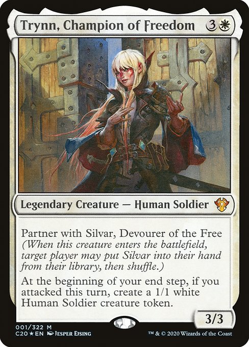 Trynn, Champion of Freedom (c20) 1 Trynn, Champion of Freedom (c20) 1