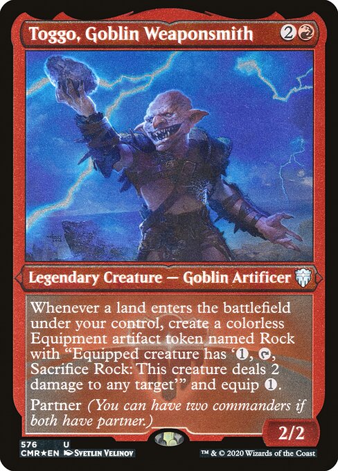 Toggo, Goblin Weaponsmith (cmr) 576