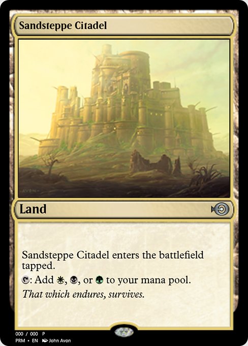 Sandsteppe Citadel (Magic Online Promos #57606)