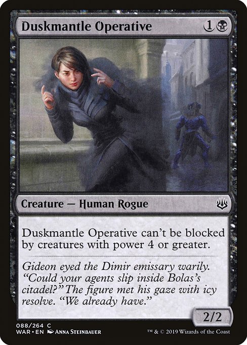 Duskmantle Operative (War of the Spark #88)