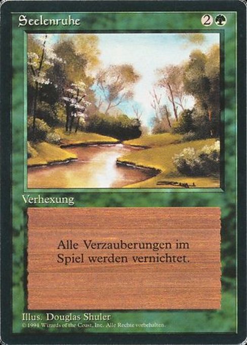 Tranquility (Foreign Black Border #221)