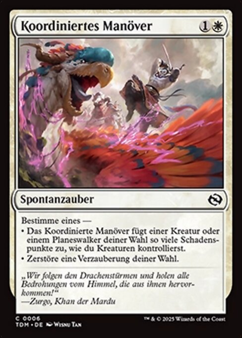 Koordiniertes Manöver