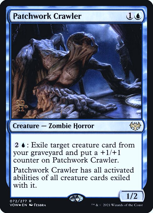Patchwork Crawler (Innistrad: Crimson Vow Promos #72s)