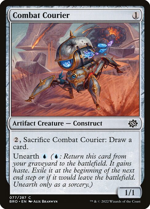 Combat Courier (The Brothers' War #77)