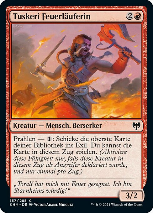 Tuskeri Firewalker (Kaldheim #157)