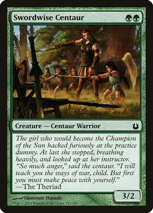 Swordwise Centaur (bng) 142