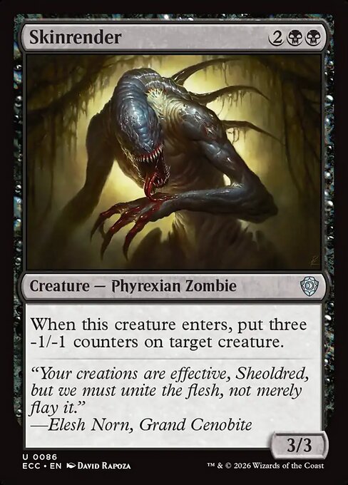 Skinrender magic the gathering card art